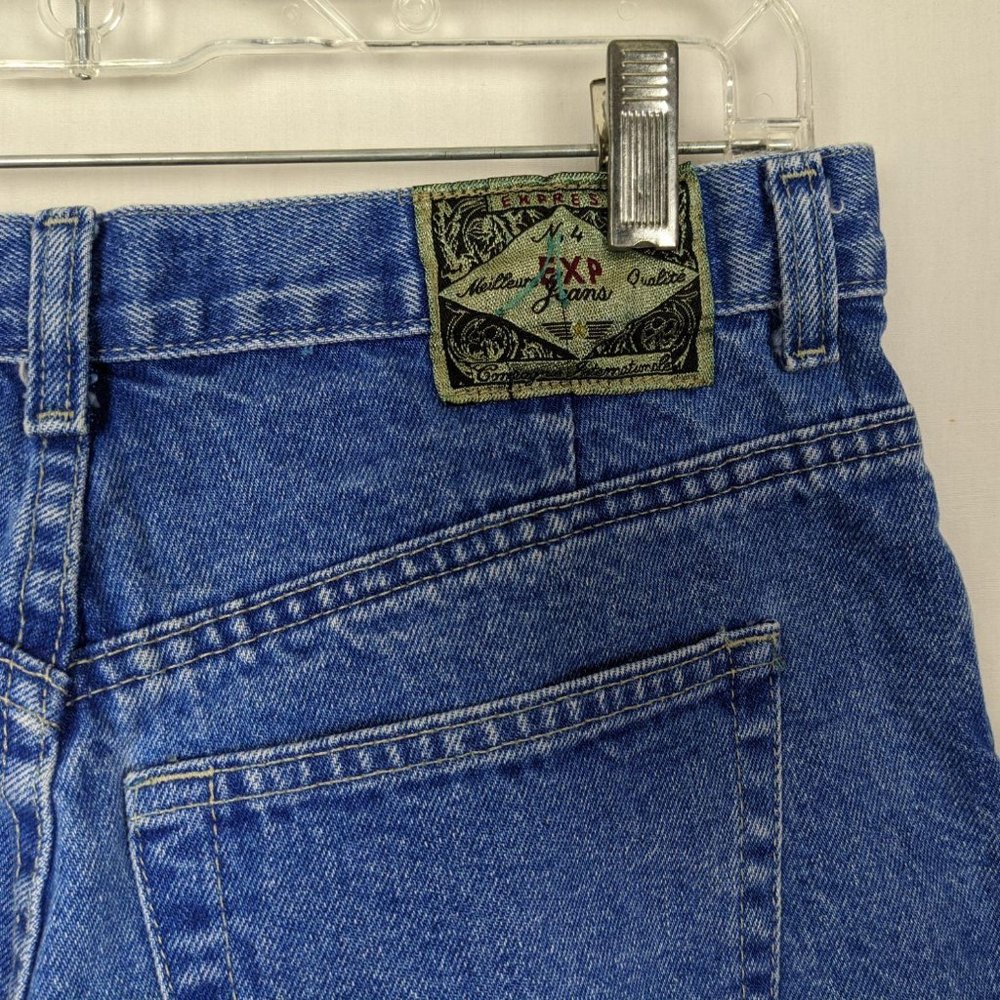 EXP Express vintage denim shorts size‎ 13/14 - Picture 5 of 7
